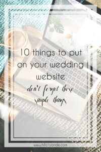Hill City Bride Virginia Wedding Blog Logo