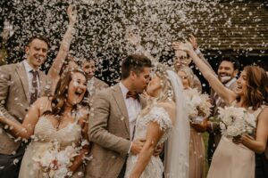 the confetti farm wedding confetti