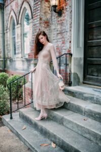 Nataya Downton Abbey tea party gown