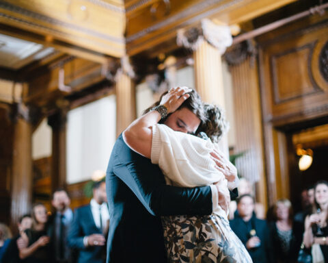 a son and his mom dancing to a mother son dance songs