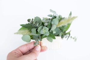 Alternative de verdure pour manchettes et peignes par Bloom Culture Flowers