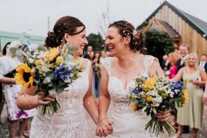 Amusant Détendu & Coloré Pays Coton Maison Ferme Mariage