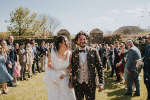 Beau mariage glamping de week-end de Pâques bricolage à Ash Barton