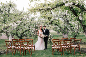 Blossoming Apple Orchard Style Shoot à Manson, WA