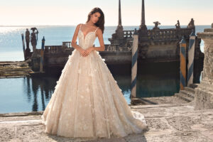 Viola ballgown by Demetrios wedding dress