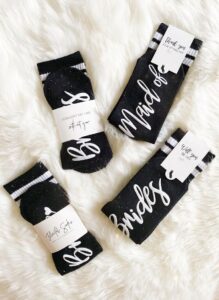 bridal party socks