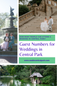 Combien d'invités peuvent assister à un mariage à Central Park ?