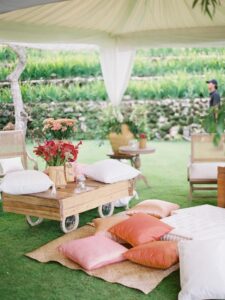 Comment créer une salle de mariage tranquille ou un espace de détente pour les invités