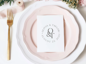 WeddingBrandCo - wedding logo monogram