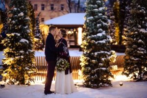 Comment planifier un mariage sur le thème de Noël