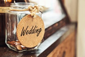 saving for a wedding tips