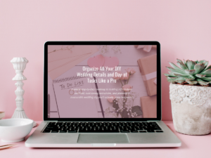 Cours de planification de mariage en ligne pour les mariées à faire soi-même