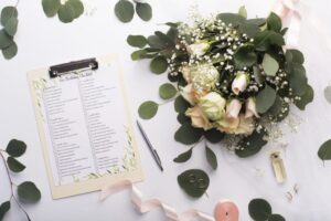 wedding vision board