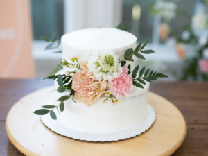 wedding cake flowers tutorial