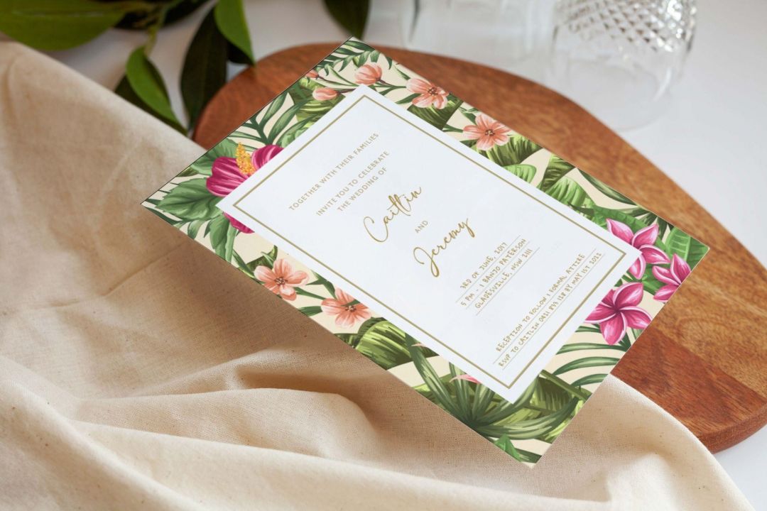 Getting Creative with Blank Wedding Invitations
