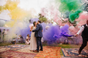 Festival de bricolage Mariage dans le jardin du Staffordshire