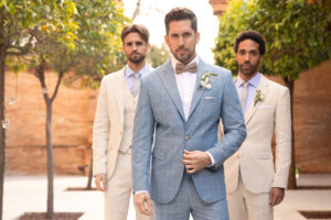 3 men wearing suits from Hockerty