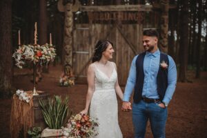Idées de mariage Woodland aux couleurs automnales