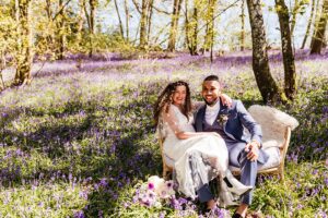 Idées de mariage en bois Bluebell éco-conscientes