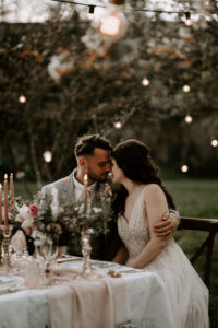 Inspiration de mariage dans le magnifique jardin secret du domaine de Gaddesden