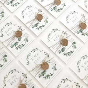 Invitations de mariage que vous pouvez planter
