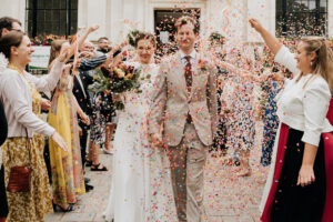 Kathi, en Abigail of Gardenia pour son mariage au restaurant londonien prévu dans cinq mois |  J'aime ma robe®