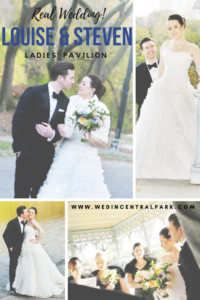 Le mariage de Louise et Steven en novembre dans le pavillon des dames