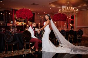 Le mariage moderne et romantique de Kori et Darnell à New Rochelle, NY