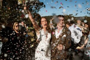 Les confettis sont aux mariages ce que les vermicelles sont aux gâteaux !