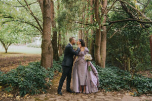 Lindenderry de lavande et d'argent au mariage de Red Hill
