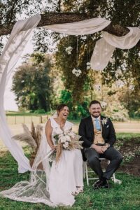 Aloura and Alex's Modern, Cozy, and Industrial Wedding by Ali Lockery Photography
