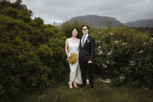 Mariage Intime Dans Les Montagnes Bleues