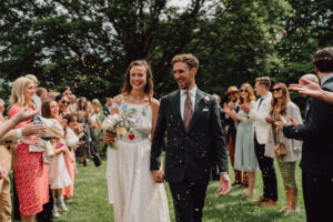 Mariage à la ferme durable et inspiré de la nature de Liz et Adam