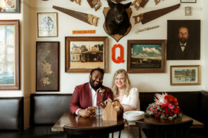 Mariage au bureau d'état civil de la ville - Mariage à pois