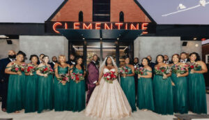 Mariage aux tons de bijou à Nashville, Tennessee