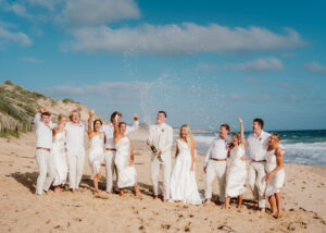 Mariage côtier amusant à Portsea