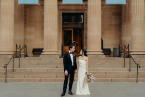 Mariage d'automne à la galerie d'art de NSW