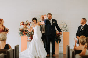 Bohemian Midcentury Wedding Autumn Palette