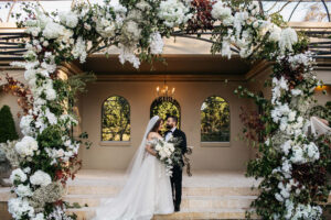 Mariage d'automne élégant à Hopewood House