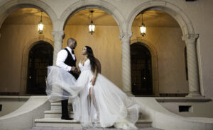 Mariage de destination de conte de fées à Sarasota, Floride