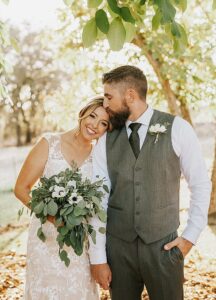 Molly and Damian's Whimsical 'Cottagecore' Backyard Summer Wedding by William Avery Photography