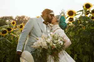 Mariage de jardin d'inspiration bohème en Caroline du Nord