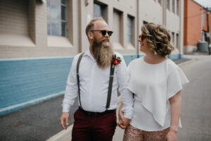 Mariage décontracté à Melbourne - Mariage à pois