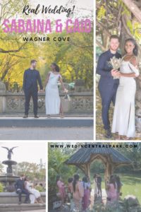Mariage d'octobre de Sabaina et Caio à Wagner Cove