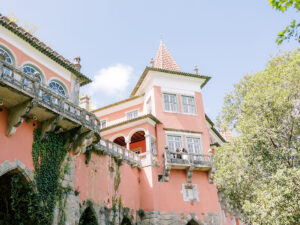 Vibrant Exotic Castle Wedding Sintra Portugal