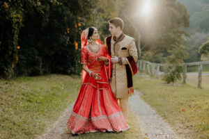 Mariage en deux parties sur la Sunshine Coast - Mariage à pois