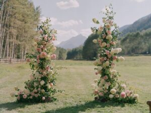 Mariage éthéré d'Aspen rougissant |  Mariée des montagnes Rocheuses