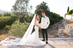Mariage grec au sommet d'une falaise de Mery et Evangelos