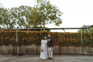 Mariage industriel moderne à Brisbane - Mariage à pois