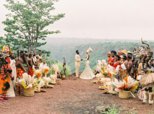 Mariage inspiré de la panthère noire en Zambie, Afrique du Sud